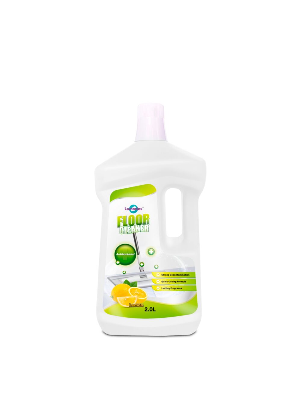 The Floor Cleaner packed with Lemon Freshness. Cleans and degreases floors with just one wipe